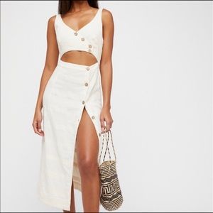 Free people UltraViolet midi dress